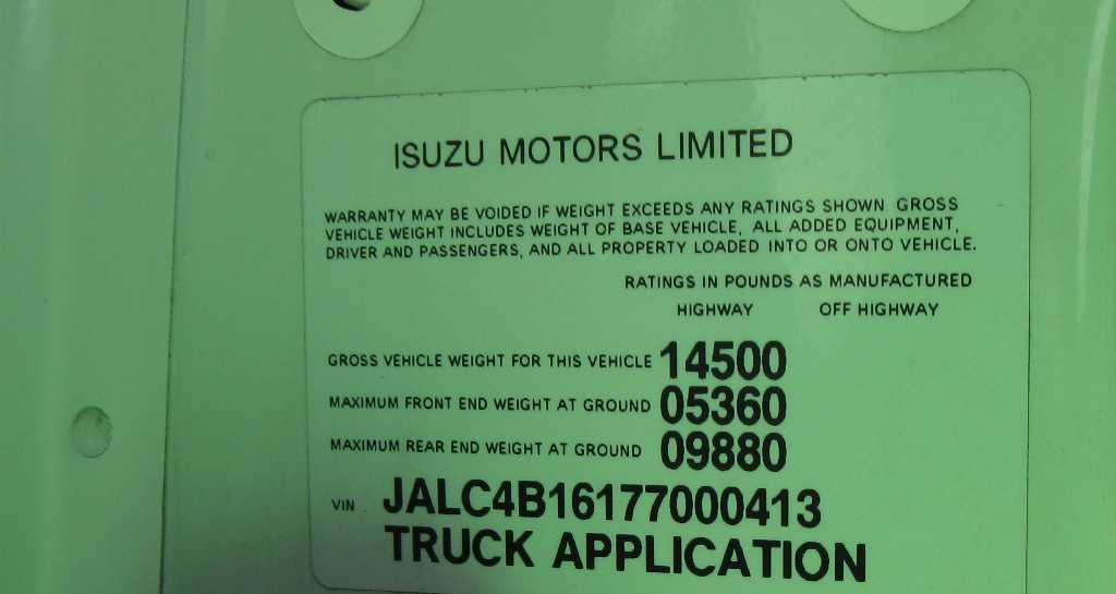 2007 Isuzu NPR HD