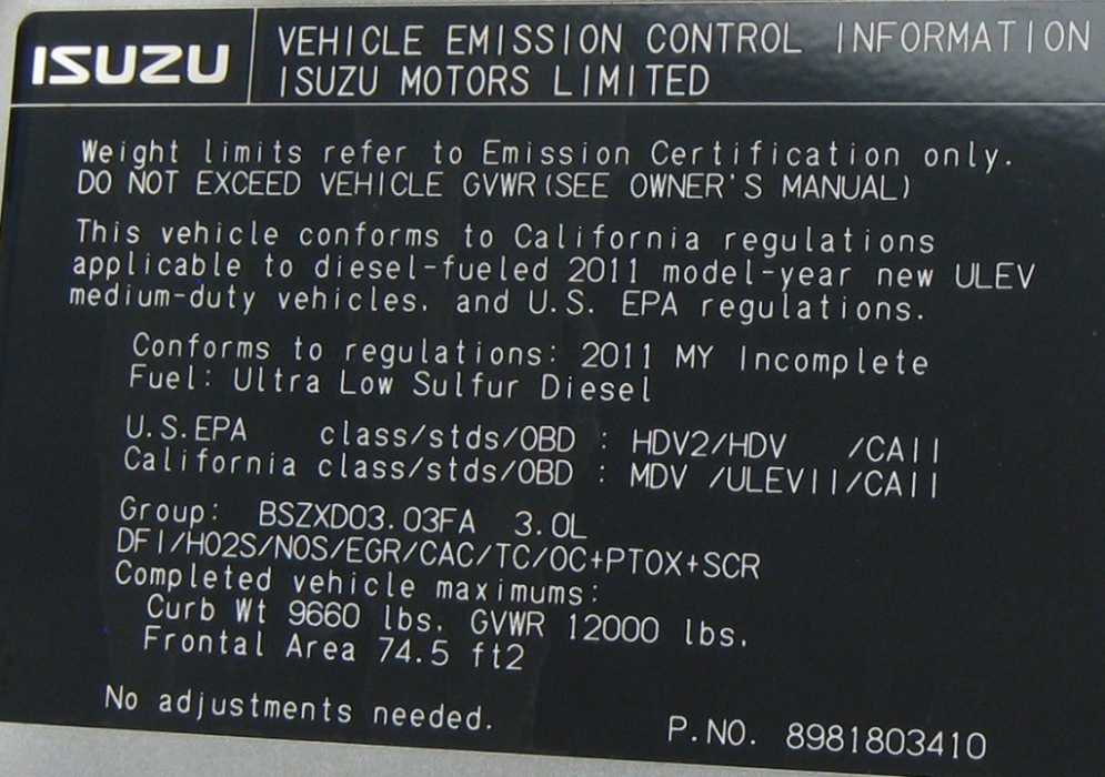 2011 Isuzu NPR ECO-MAX